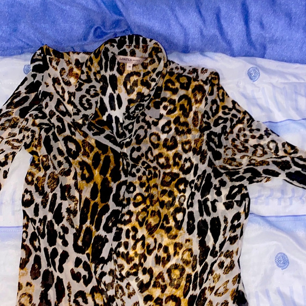 Limited Edition tiger print women’s Button down shirt